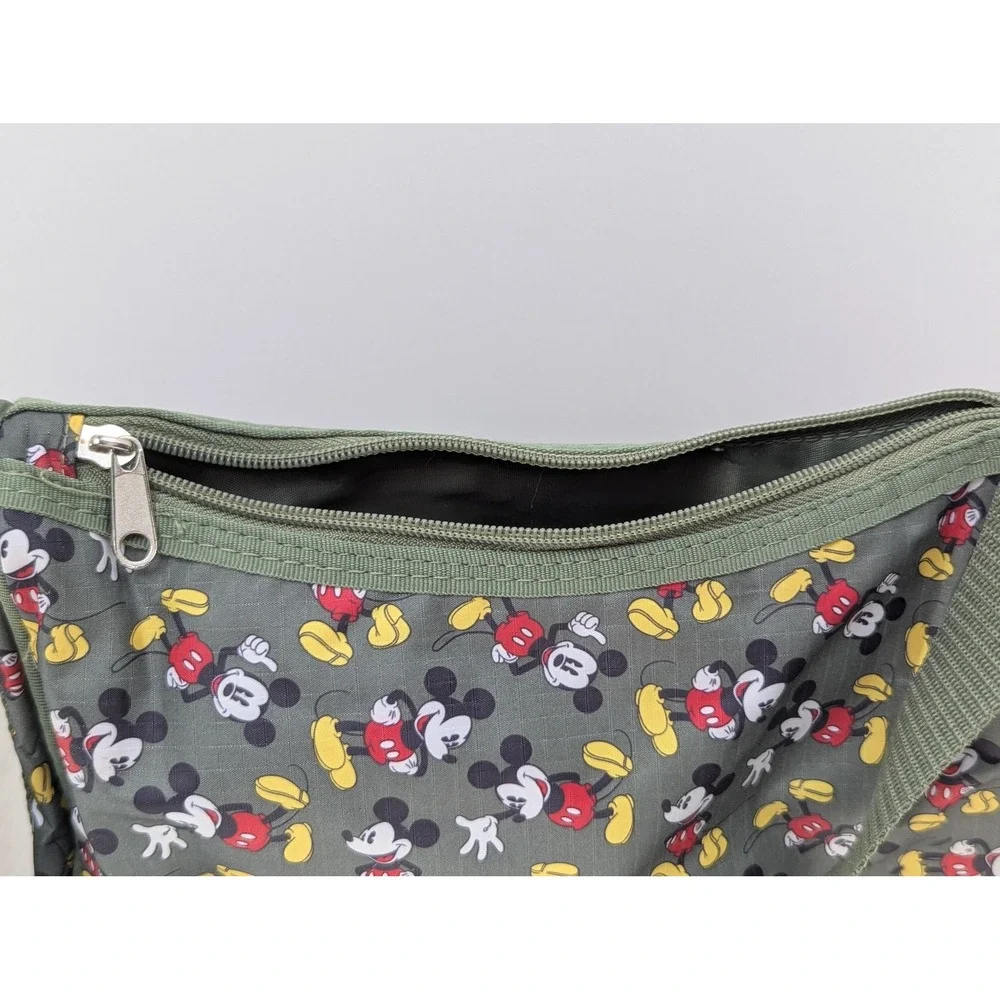 Disney Mickey Mouse Insulated Bag Olive Green lunch purse travel